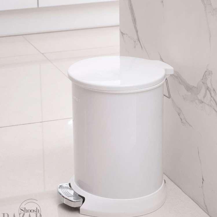 سطل زباله پدال دار لیمون(20 لیتر،دوجداره)