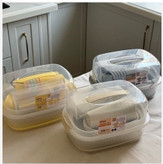 سرویس پیک نیک لیمون رنگ وانیلی ۶ نفره