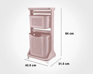 سبد رخت دو طبقه لیمون
