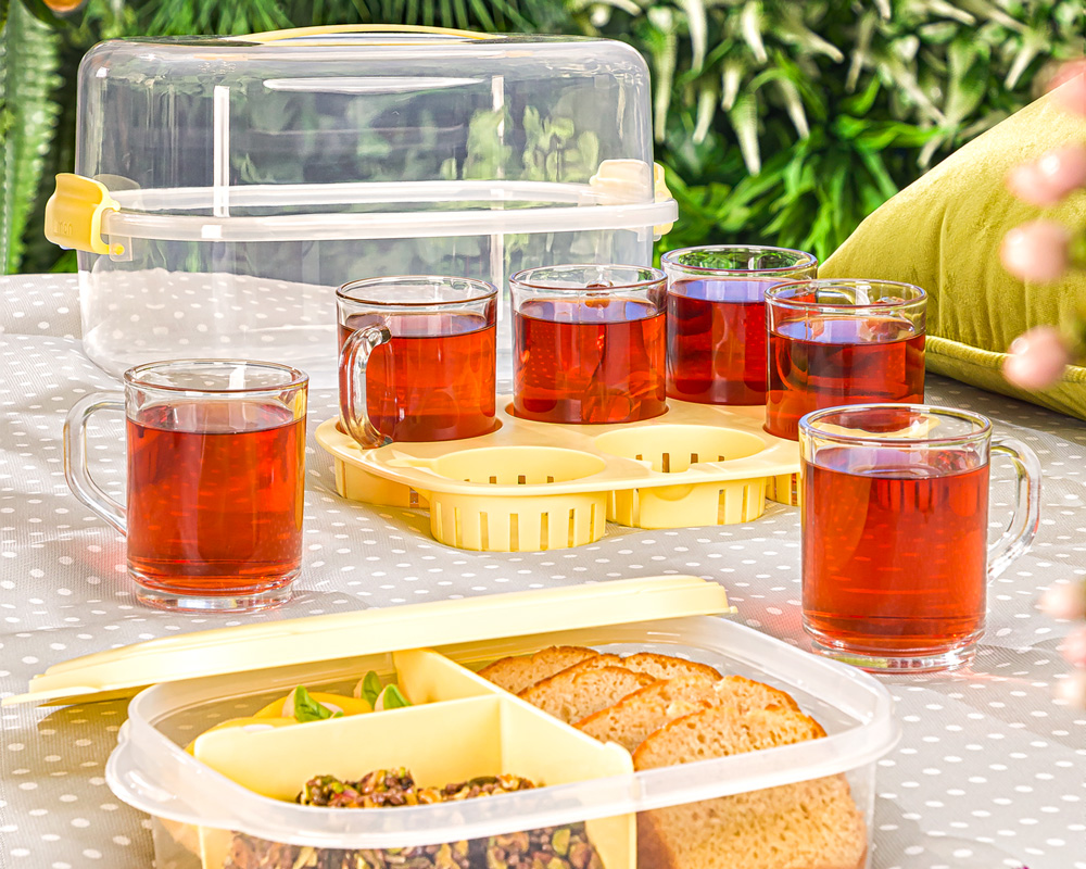 ست چایخوری ۶ نفره لیمون