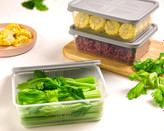 ظرف فریزری ۲/۵ لیتر ۳عددی لیمون